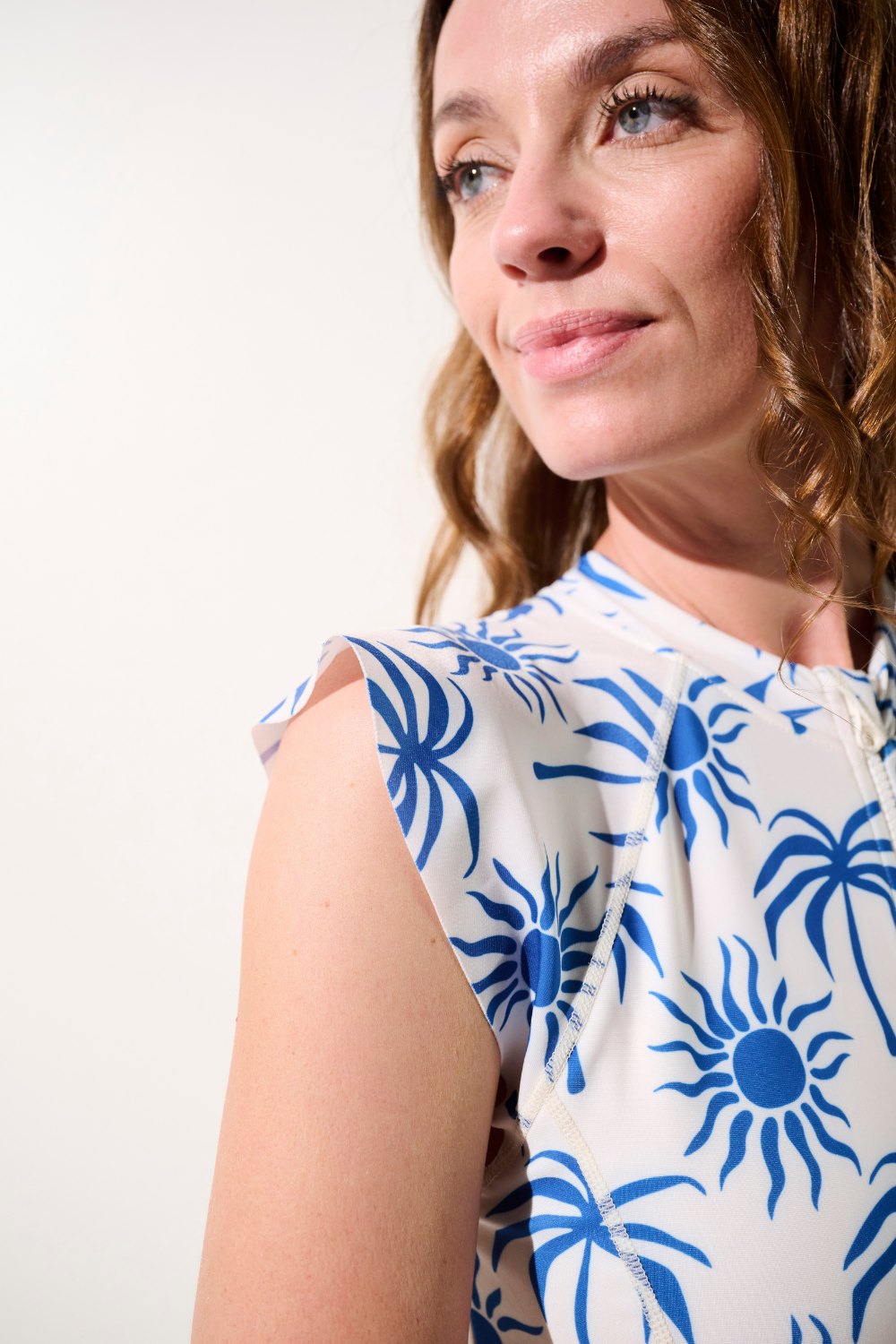 UV Baddräkt med korta ärmar – Pacific