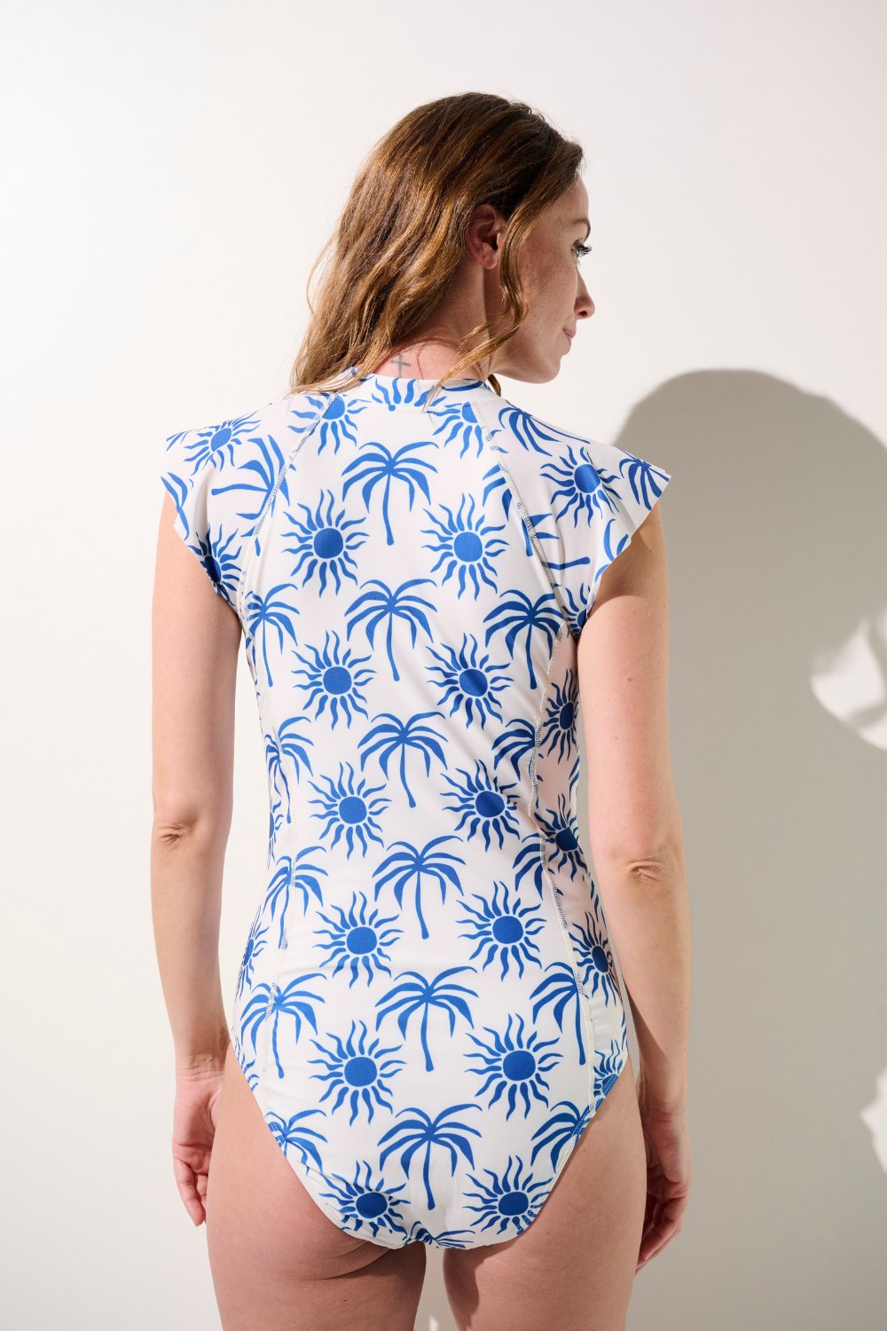 UV Baddräkt med korta ärmar – Pacific