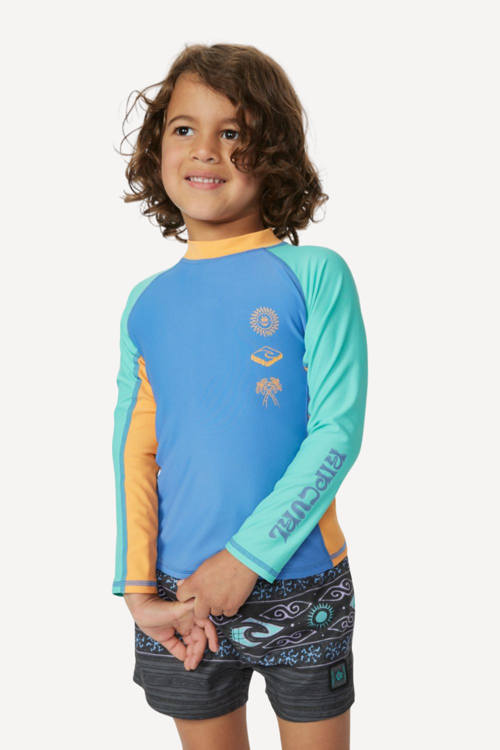 T-shirt de bain anti-UV - Mystic Waves