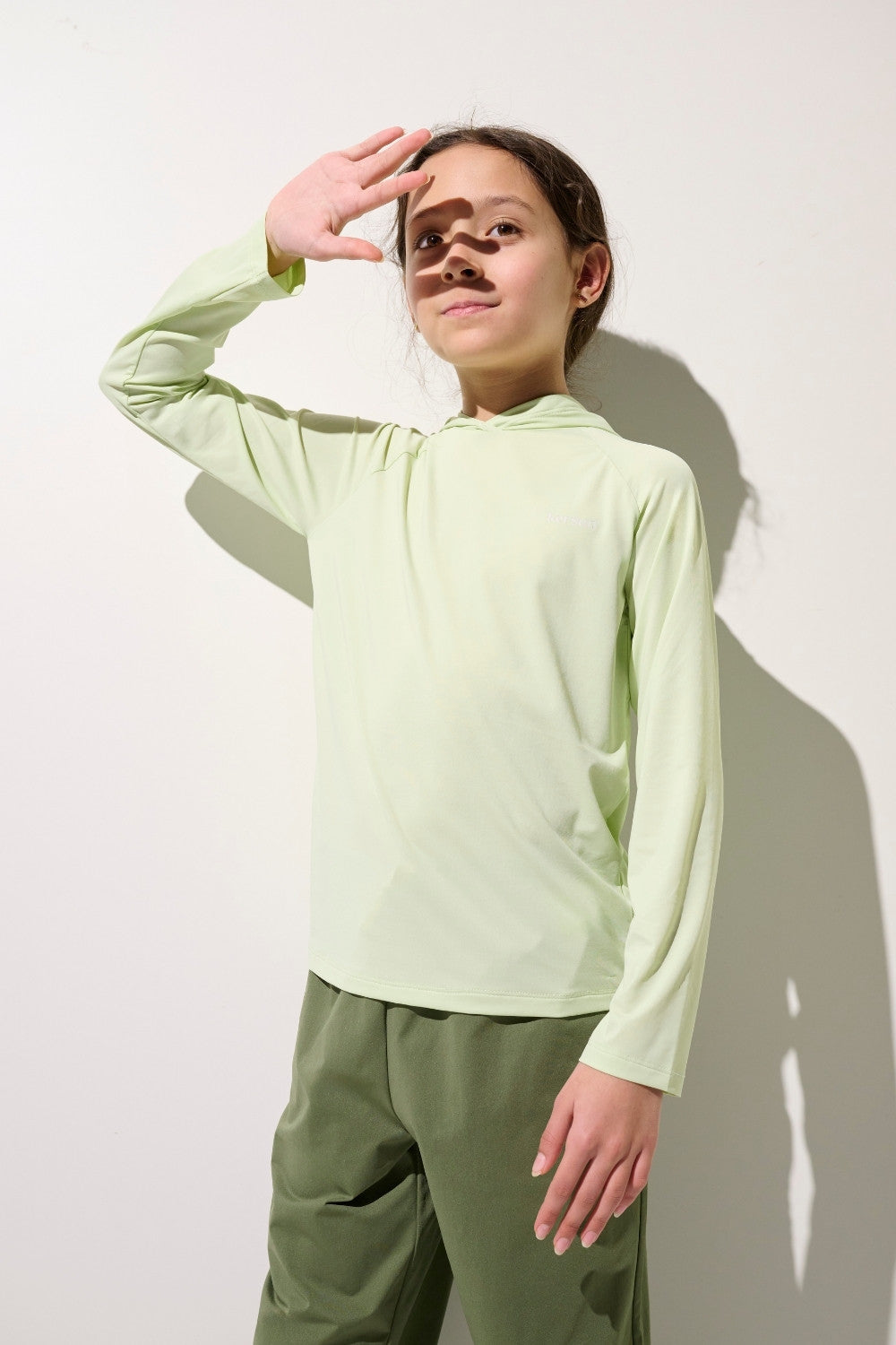 UV T-shirt med huva – Oasis