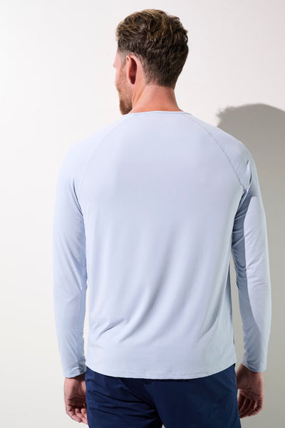 T-shirt anti-UV - Oasis pour homme, manches longues, léger et respirant, offrant protection solaire UPF 50+.