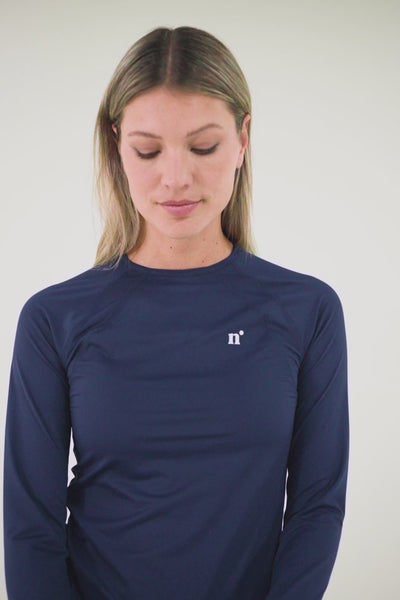 T-shirt anti-UV - Boston pour femme, coupe longue, léger et respirant, idéal pour activités en extérieur.