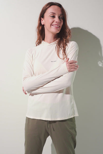 UV T-shirt med huva – Oasis