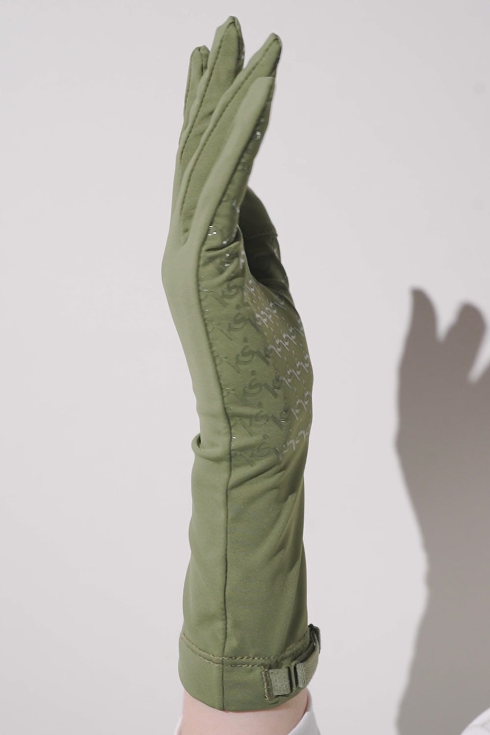 Gants anti-UV - Mojave en vert, manches longues UPF 50+ offrant confort et protection solaire.