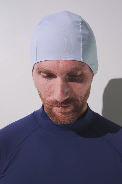 Bonnet de bain anti-UV - Pacific pour homme, léger et UPF 50+, idéal pour la protection solaire en piscine.