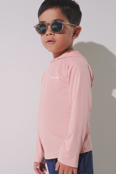 UV T-shirt med huva – Oasis