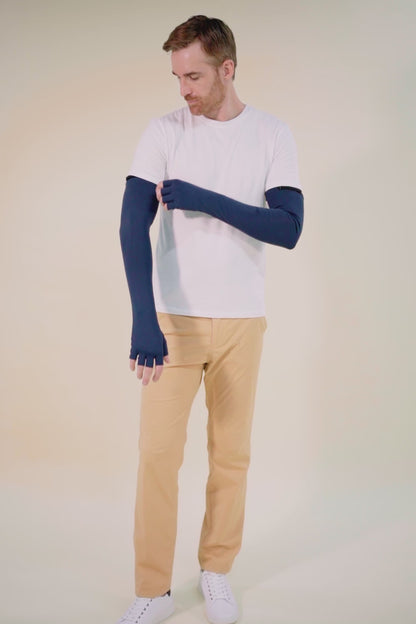 UV Långa fingerlösa handskar - Mojave 1.0